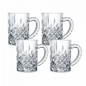 Набор из 4-х кружек, 250 мл, хрустальное стекло, серия Hot Beverages, NACHTMANN, Германия, Для чаепития NACHTMANN