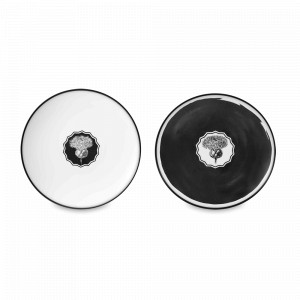 Набор из 2-х десертных тарелок, 23 см, фарфор, декор, серия Herbariae, VISTA ALEGRE, Португалия, Herbariae VISTA ALEGRE