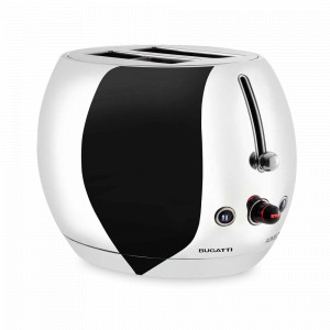 Тостер двухслотовый, нержавеющая сталь, пластик, хром, серия Romeo, BUGATTI, Италия, BUGATTI (Италия)