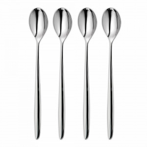 Набор из 4-х ложек с длинной ручкой для латте, серия Hidcote Bright, ROBERT WELCH, Великобритания, ROBERT WELCH (Великобритания)