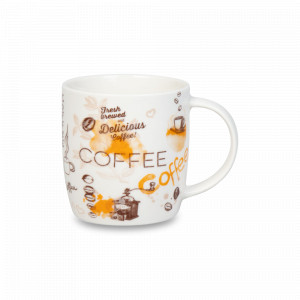 Кружка «Вкусный кофе», 400 мл, фарфор, декор, KOENITZ, Германия, Большие кружки