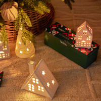 Подсвечник Домик Vejle, 20.7 см, фарфор, белый, серия New Year Essential, TKANO, Россия_00814290057573529553.jpg