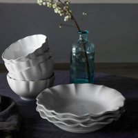 Салатник порционный White, 16 см, керамика, белый, серия Rosa, COSTA NOVA, Португалия_00814990058843233078.jpg