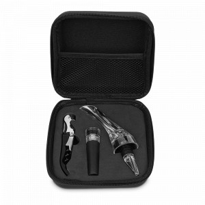 Набор из 3-х барных аксессуаров для вина в подарочной упаковке, серия Bar Craft, HOMEFEEL, Россия, HOME FEEL (Россия)