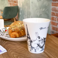 Кружка «Франция», объем: 400 мл, материал: фарфор, цвет: декор, серия Путешествия, CLAYSTREET, Россия_00806760048235188052.jpg