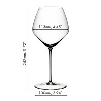 Набор из 2-х бокалов для красного вина PINOT NOIR / NEBBIOLO, 763 мл, 24.7 см, хрусталь, серия Veloce, RIEDEL, Австрия_00808600035742447994.jpg