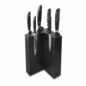 Набор из 6-ти кухонных ножей на подставке из дуба, серия Manhattan, ARCOS, Испания, Набор ножей накири