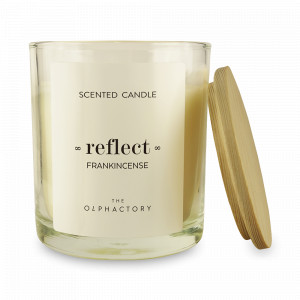 Свеча ароматическая «Frankinsense», 40 часов горения, воск, стекло, серия The Olphactory, AMBIENTAIR, Испания, Ароматические диффузоры с палочками
