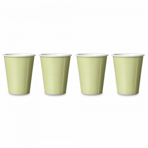 Набор из 4-х чайных стаканов, 320 мл, фарфор, фисташковый, серия Andy, VIVA Scandinavia, Дания, Скидка до -20% на Viva Scandinavia