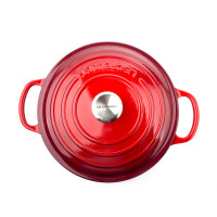 Кастрюля чугунная, 6,7 л, 28 см, красный, серия Cerise LE CREUSET, Франция_00797880059925543001.jpg
