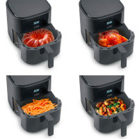 Аэрофритюрница , 6 л, пластик, черный, CASO, Германия_00820500047113652200.jpg