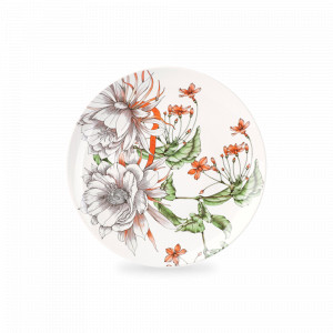 Тарелка обеденная, 27,5 см, фарфор, декор, серия Тропические цветы, MAXWELL WILLIAMS, Австралия, Тропические цветы MAXWELL &  WILLIAMS