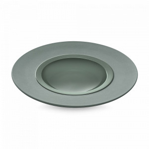 Тарелка глубокая ARGILE VERTE, 23 см, керамика, зеленый, серия Bahia, GUY DEGRENNE, Франция, Bahia GUY DEGRENNE