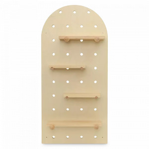 Полка - органайзер, 38 х 80 см, дерево, светлое дерево, серия Shely, BERGENSON BJORN, Великобритания, Органайзеры для хранения