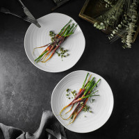 Тарелка десертная, диаметр 21 см, фарфор, серия Teck, PILLIVUYT, Франция_00812920065474873704.jpg