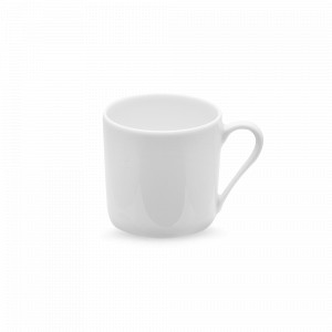 Чашка кофейная PERLES DE ROSEE, 5.7 см, 100 мл, фарфор, белый, рельеф, серия L' Couture, GUY DEGRENNE, Франция, GUY DEGRENNE (Франция)