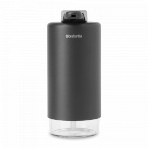 Диспенсер для мыла, 200 мл, сталь, стекло, черный, серия SinkStyle, BRABANTIA, Бельгия, Диспенсеры и мыльницы