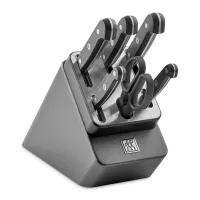 Набор из 5-ти ножей и ножниц в подставке, цвет антрацит, серия Gourmet, ZWILLING J.A. HENCKELS, Германия, 