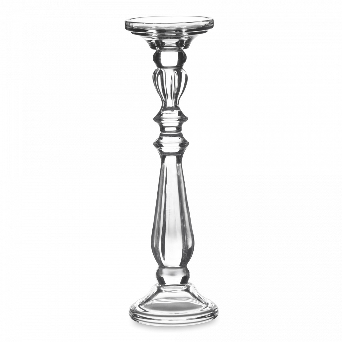 Подсвечник Элерон, 34 см, стекло, серия Provance, DECOR DE TABLE, Россия