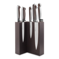 Набор из 7-ми кухонных ножей на подставке, серия Delta, GUDE, Германия
