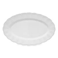 Блюдо овальное, 36 х 23 см, фарфор, белый, серия Elite, EASY LIFE (R2S), Италия, 