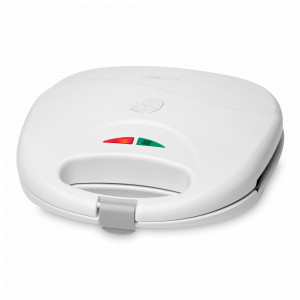 Сэндвичница, 23 х 23 х 8 см, пластик, белый, CLATRONIC, Германия, Вафельницы