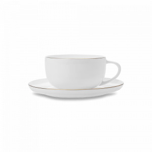 Чашка кофейная с блюдцем, 100 мл, фарфор, белый, серия Кашемир, MAXWELL WILLIAMS, Австралия, MAXWELL & WILLIAMS (Австралия)