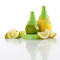 Соковыжималка - спрей для цитрусовых, 3 предмета, силикон, зеленый, LEKUE, Испания_00819240053200591264.jpg