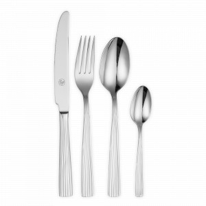 Набор столовых приборов, 24 предмета на 6 персон, нержавеющая сталь 18/10, серия Sedona, BROGGI, Италия, BROGGI (Италия)