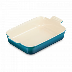 Форма для запекания Heritage, 4 л, керамика, бирюзовый, серия Deep Teal, LE CREUSET, Франция, LE CREUSET (Франция)