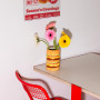 Ваза для цветов Burger, 18 см, керамика, серия Fast Food, DOIY, Испания_00819740048453174928.jpg