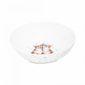 Салатник порционный «Лиса», 15 см, костяной фарфор, белый, декор, серия Wrendale Designs, ROYAL WORCESTER, Великобритания, ROYAL WORCESTER (Великобритания)