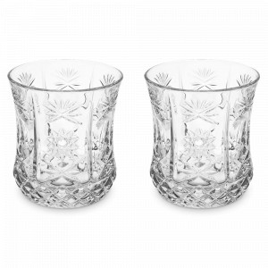 Набор из 2-х стаканов для виски, 220 мл, хрустальное стекло, серия Imperia, RCR, Италия, Стаканы для виски RCR