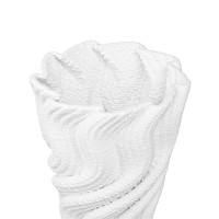 Ваза настольная Движение, 26 см, керамика, белый, серия Vases, DECOR DE TABLE, Россия_00816940061644771607.jpg