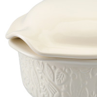 Форма для выпечки хлеба Parrot, 4 л, 38 х 25 см, керамика, бежевый, серия Birds of Paradise, LIBERTY JONES, Россия_00817550039346396963.jpg