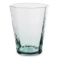 Стакан высокий Green, 300 мл, стекло ручной работы, зеленый, серия Edge, ROOMERS TABLEWARE, Нидерланды, 