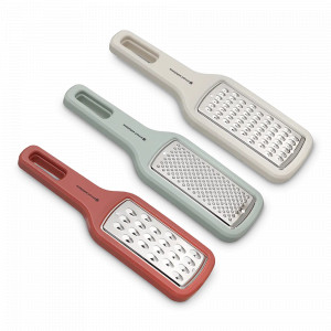 Набор из 3-х ручных терок, пластик, нержавеющая сталь, серия Eco, SMART SOLUTIONS, Россия, Терки