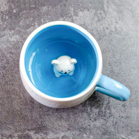 Кружка Мышонок, 400 мл, керамика, голубой, серия Animals, REPAST, Чехия_00821350066967387322.jpg