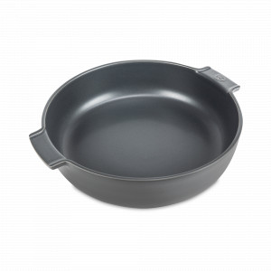 Форма круглая для запекания, 27 см, 2.1 л, керамика, графитовый, серия Slate, PEUGEOT CERAMIC, Франция, PEUGEOT CERAMIC (Франция)