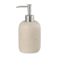 Диспенсер для жидкого мыла Loup, 250 мл, полирезин, бежевый, серия Bath, BERGENSON BJORN, Великобритания