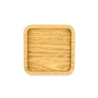 Подставка квадратная под стакан, 10.5 см, светло-коричневый, UNECA, Россия, 