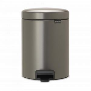Контейнер для раздельного мусора, 2 и 2 л, нержавеющая сталь, платина, серия NewIcon, BRABANTIA, Бельгия, NewIcon BRABANTIA