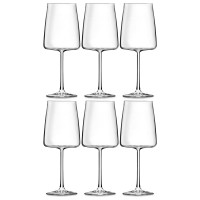 Набор из 6-ти бокалов для вина, 540 мл, хрустальное стекло, серия Calice, RCR, Италия