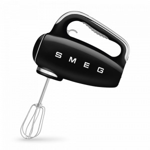 Миксер ручной,  17,1 х 22 х 10 см, пластик ABS, нержавеющая сталь, черный, SMEG, Италия, SMEG (Италия)