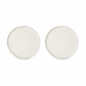 Набор из 2-х закусочных тарелок, 21 см, фарфор, белый, серия White Cliffs, LIBERTY JONES, Россия, LIBERTY JONES (Россия)