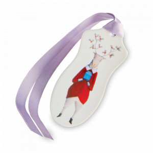 Украшение , 12 см, фарфор, белый, декор, серия Angels, VISTA ALEGRE, Португалия, Предметы интерьера