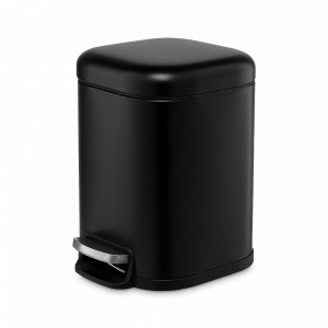 Ведро для мусора с педалью, 6 л, углеродистая сталь, полипропилен, графит, серия Irmel, SMART SOLUTIONS, Россия, Мусорные ведра и корзины