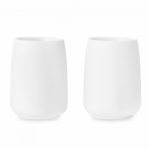Набор из 2 стаканов, 150 мл, фарфор, белый, серия Nicola, VIVA Scandinavia, Дания, Скидка до -20% на Viva Scandinavia