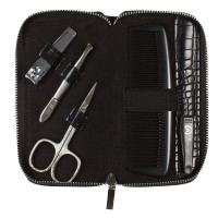 Набор маникюрный мужской в футляре, 5 предметов, GD, Германия