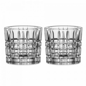 Набор из 2-х подсвечников, 6,6 х 7,1 см, хрустальное стекло, прозрачный, серия Square, NACHTMANN, Германия, NACHTMANN Square